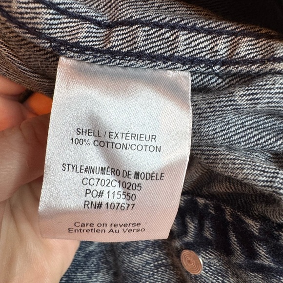 Alice + Olivia Embellished Crystal Denim Jacket β Size M - Picture 4 of 16